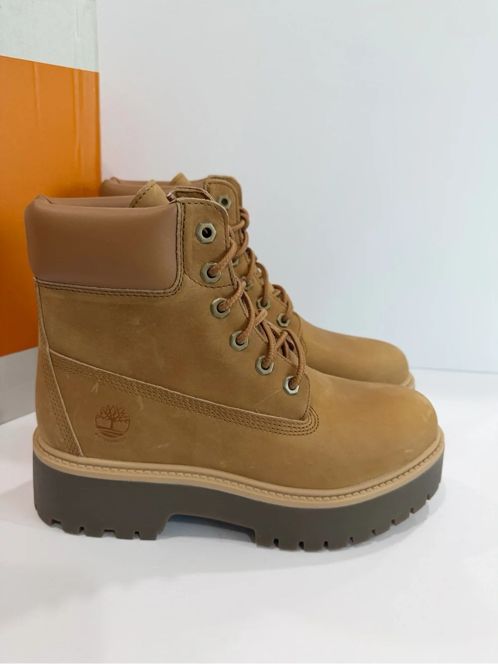 Timberland Women's Stone Street 6-Inch Waterproof Platform Boots
